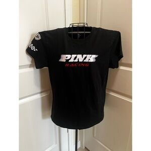 Victoria’s Secret PINK Black Racing T-Shirt